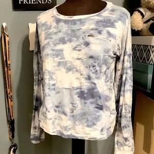 Forever 21 Tie Dye Casual Long Sleeve